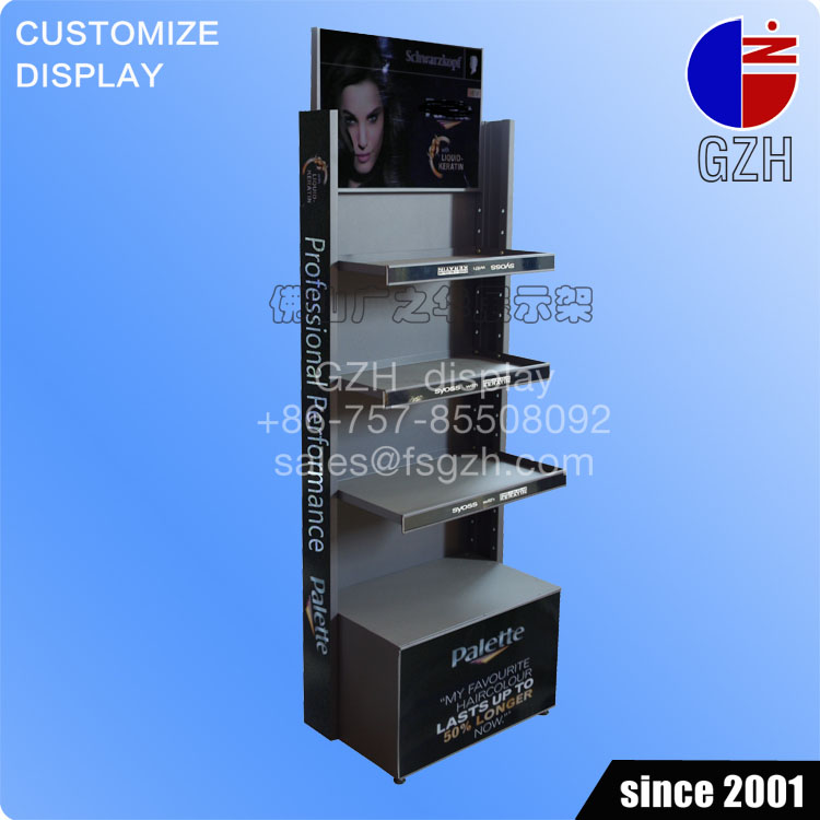 ƷͺţGZH-259 custom display rack for shampoo and lotion